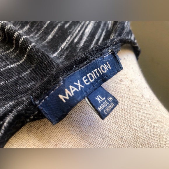 NWOT Max Edition LS V-Neck Tunic Sweater- XL - Picture 5 of 7